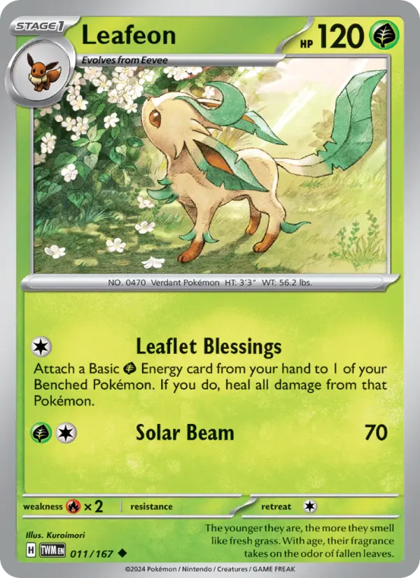Leafeon from sv06