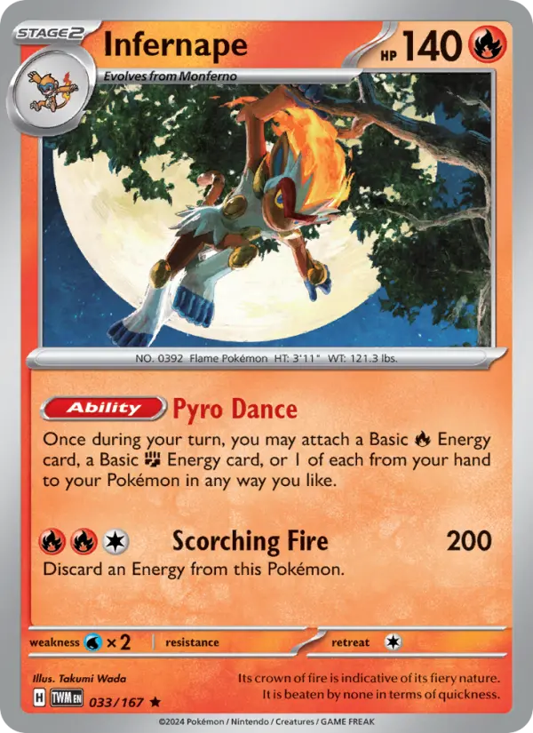 Infernape from sv06