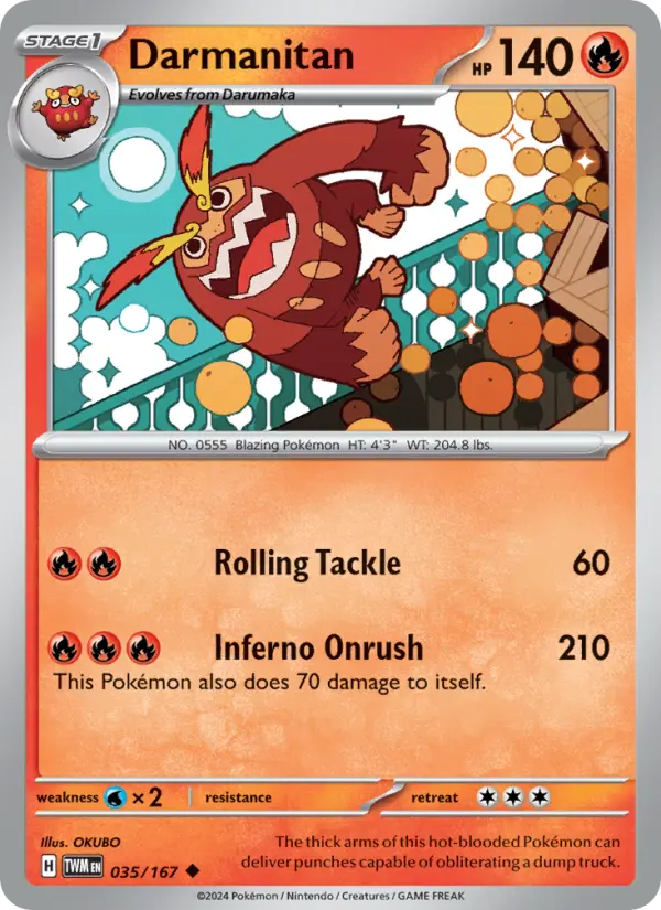 Darmanitan from sv06