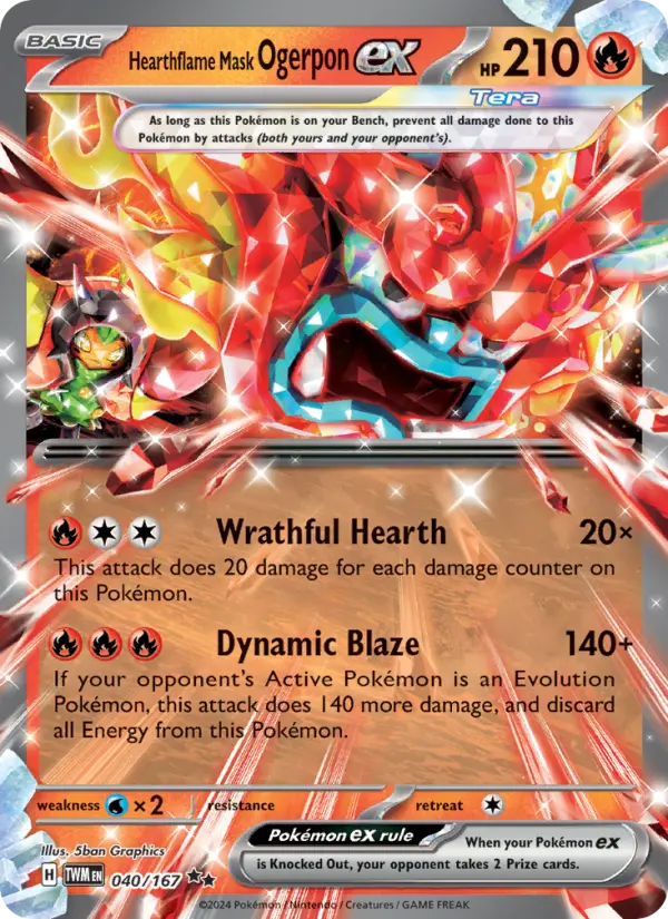 Hearthflame Mask Ogerpon ex from sv06