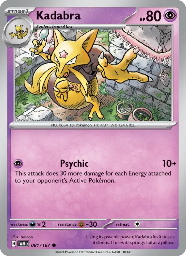 Kadabra from sv06