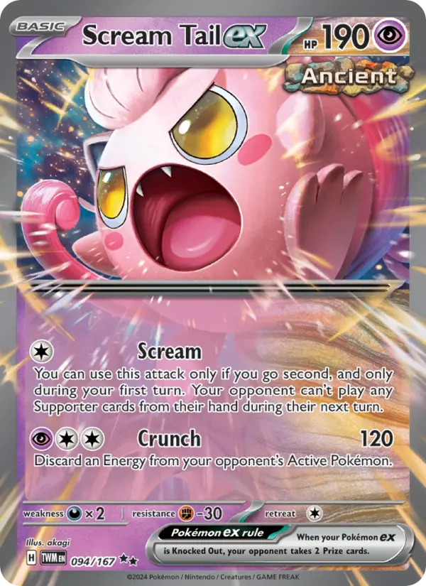 Scream Tail ex from sv06