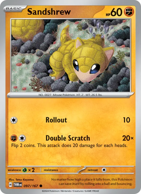 Sandshrew from sv06