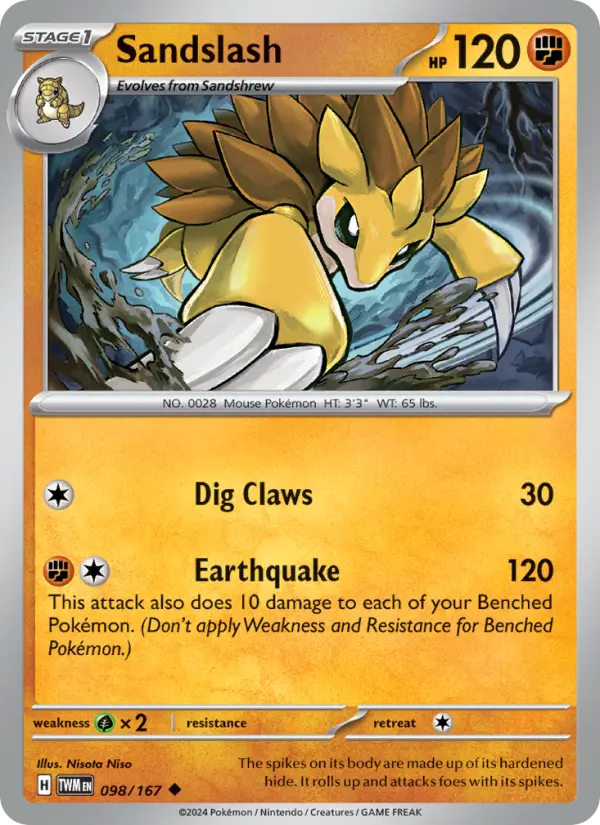 Sandslash from sv06