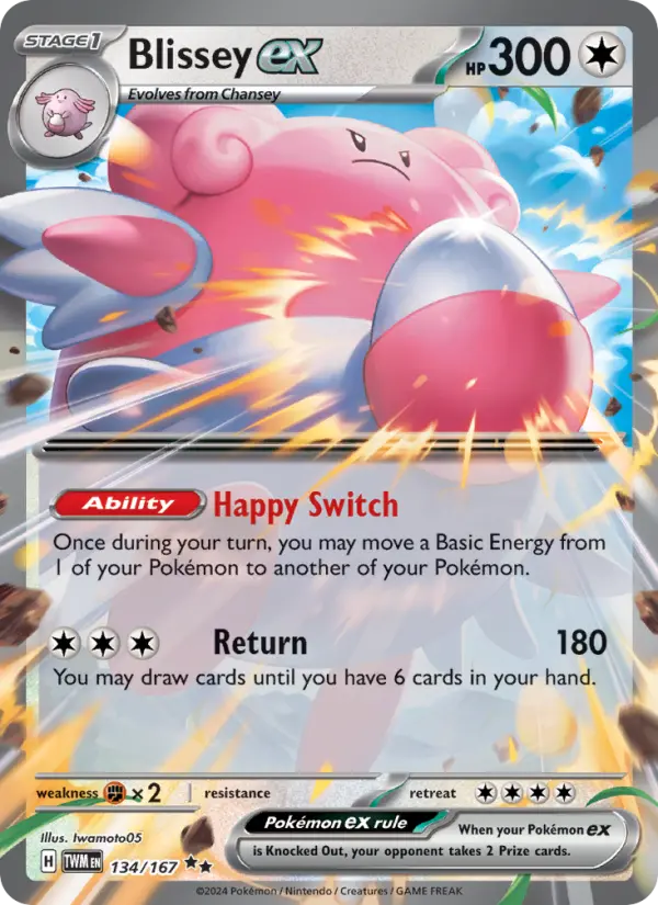 Blissey ex from sv06