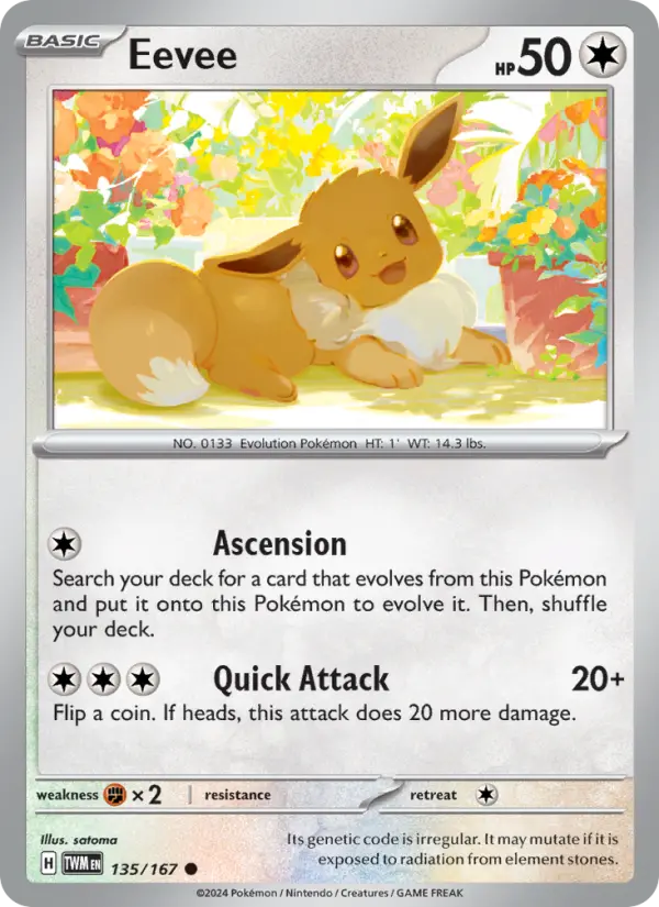 Eevee from sv06