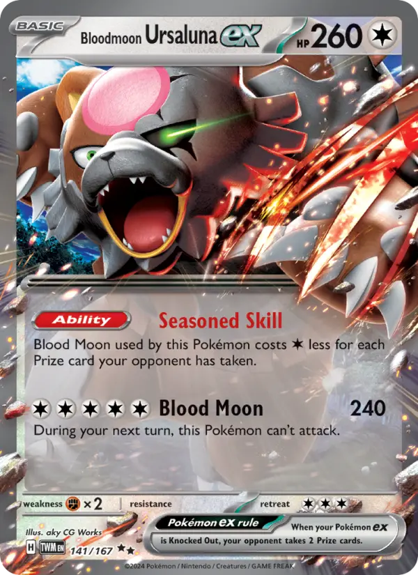 Bloodmoon Ursaluna ex from sv06