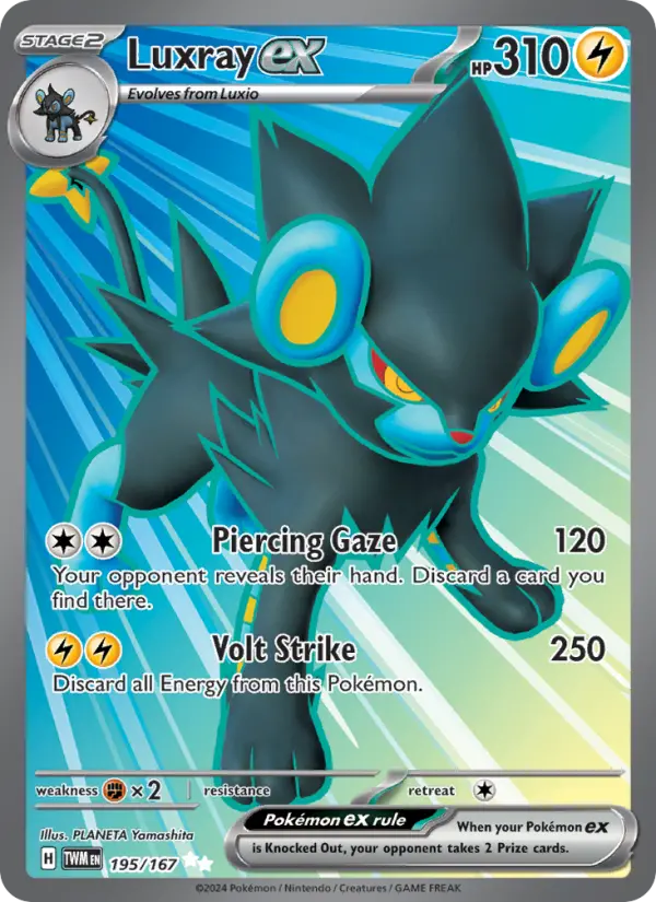 Luxray ex from sv06