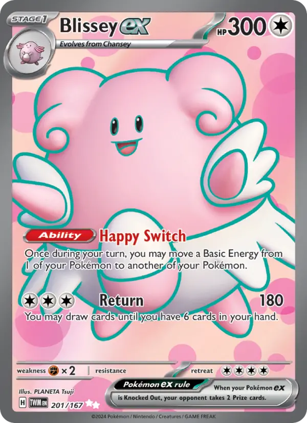 Blissey ex from sv06