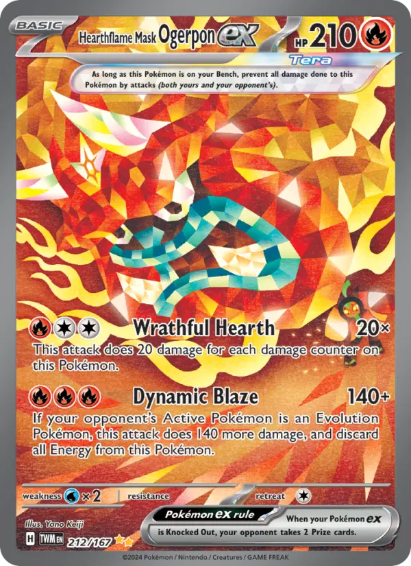 Hearthflame Mask Ogerpon ex from sv06