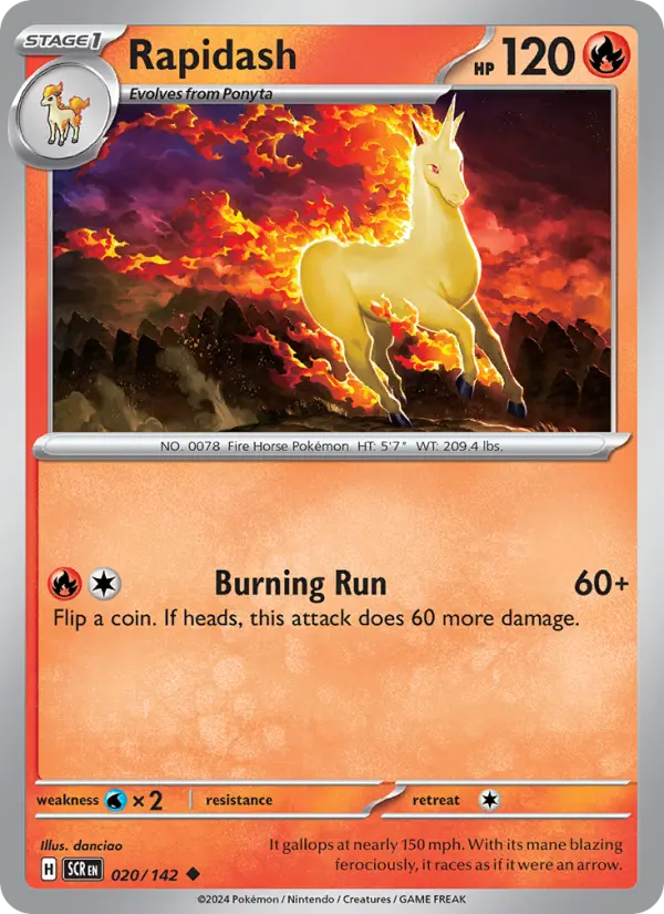 Rapidash from sv07