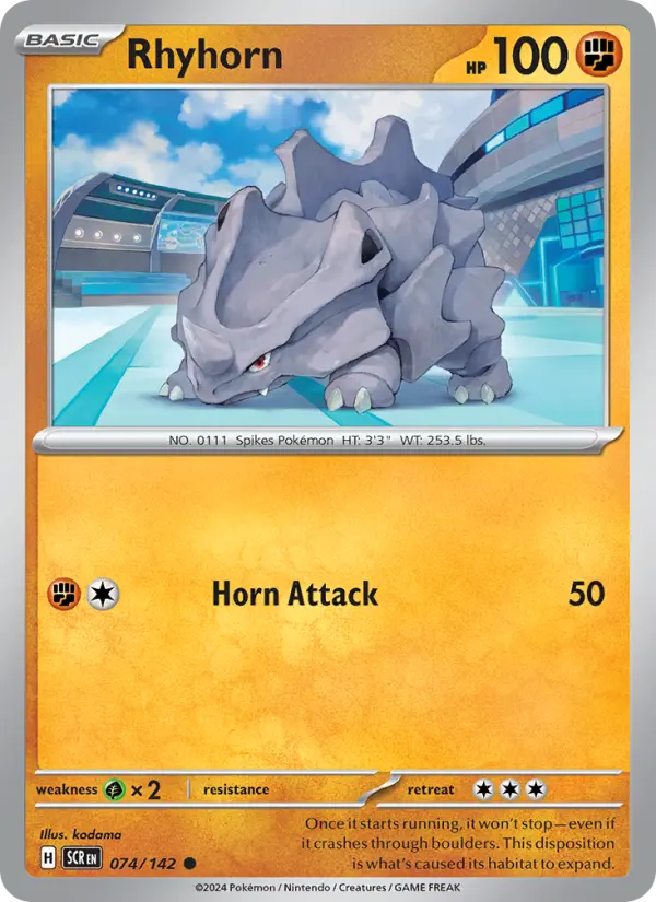 Rhyhorn from sv07