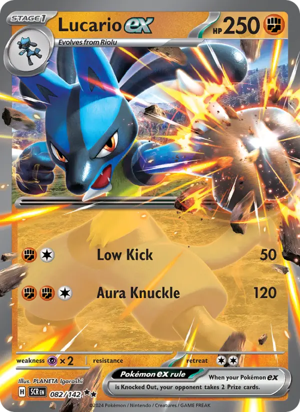 Lucario ex from sv07