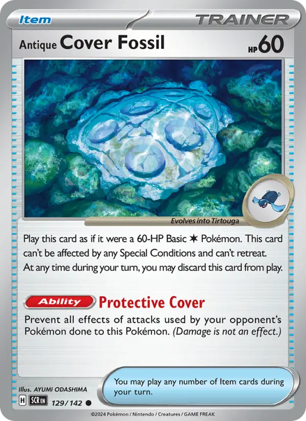 Antique Cover Fossil from sv07
