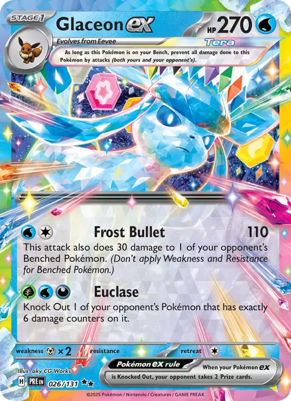 Glaceon ex from sv08.5