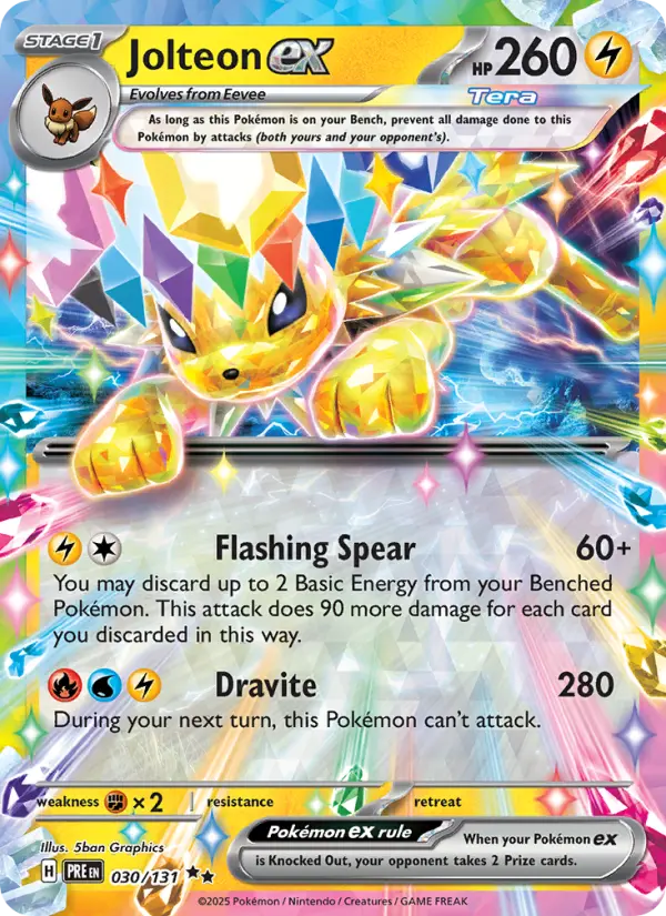 Jolteon ex from sv08.5