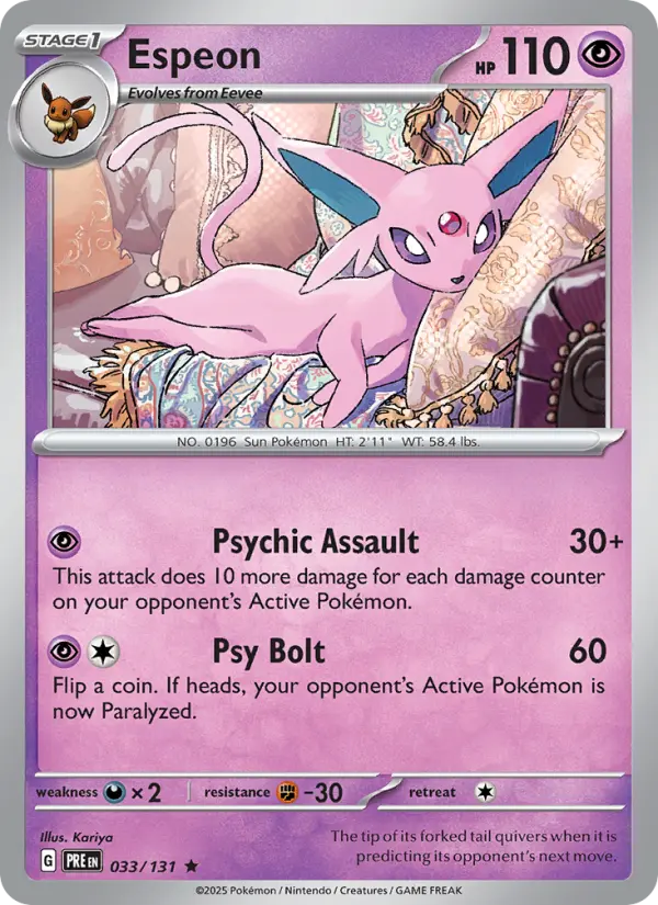 Espeon from sv08.5