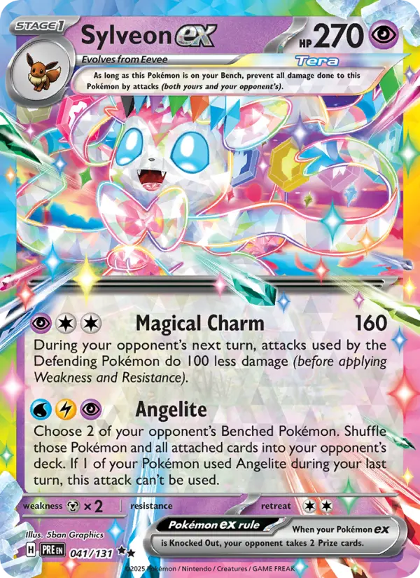 Sylveon ex from sv08.5