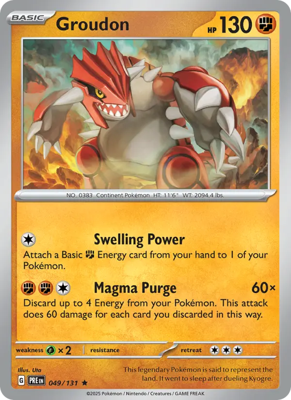 Groudon from sv08.5