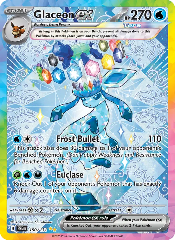 Glaceon ex from sv08.5