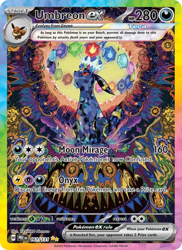 Umbreon ex from sv08.5