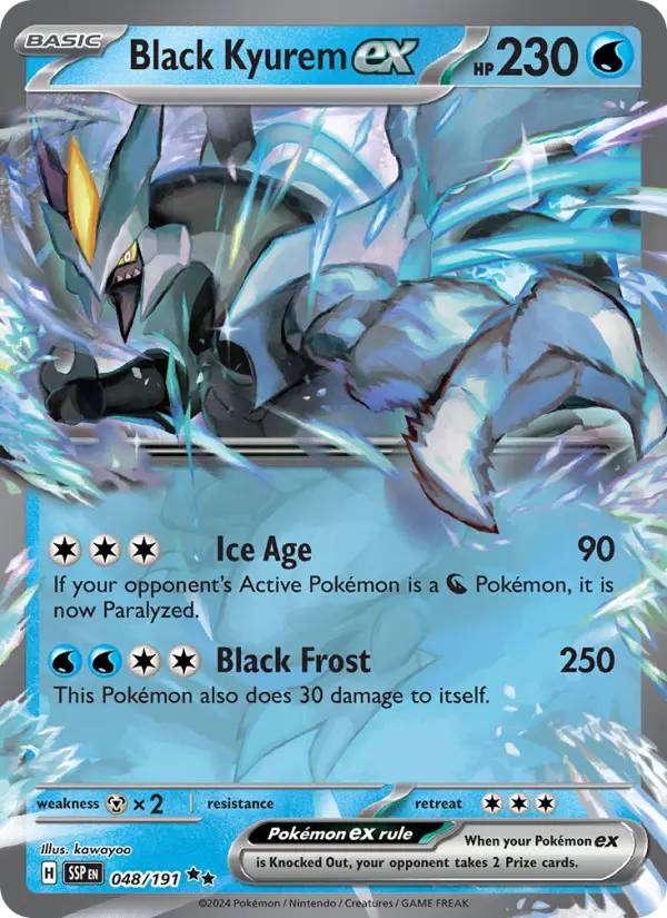 Black Kyurem ex from sv08