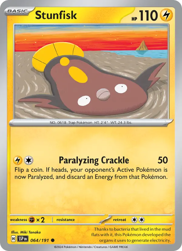 Stunfisk — Stunfisk