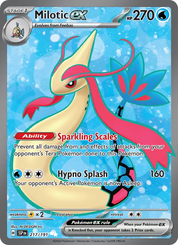 Milotic ex from sv08