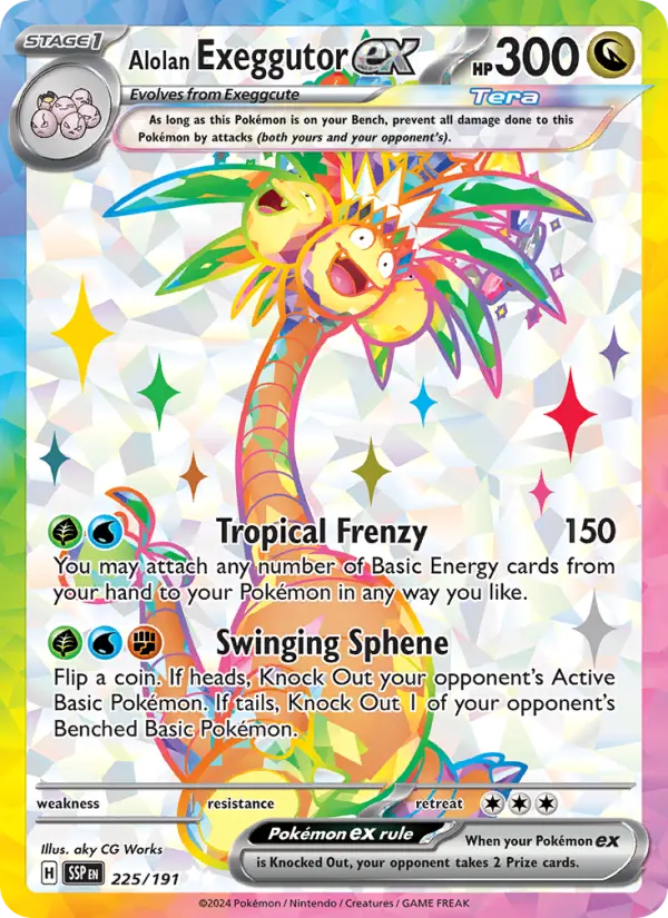 Alolan Exeggutor ex from sv08