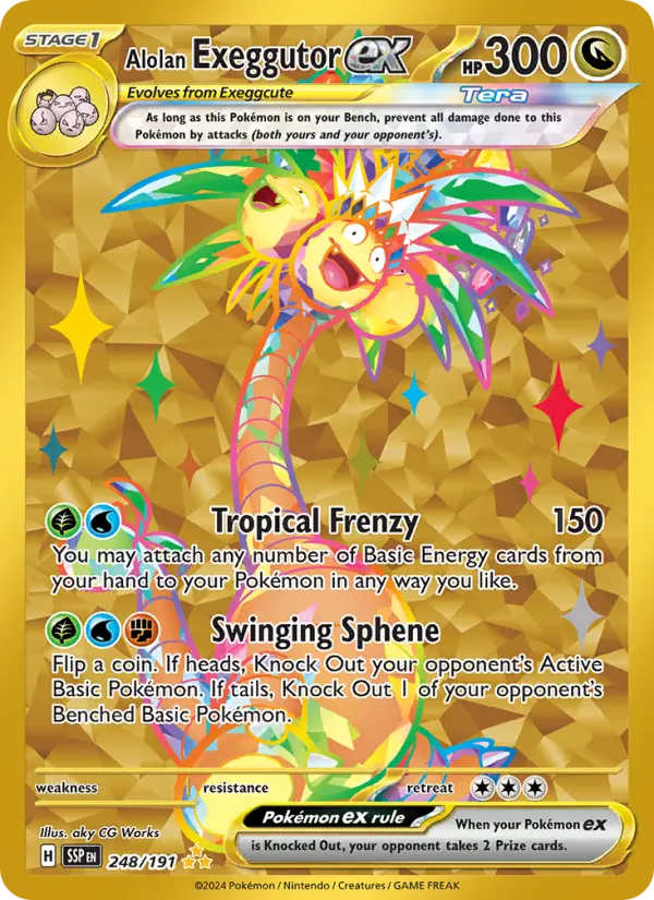 Alolan Exeggutor ex from sv08