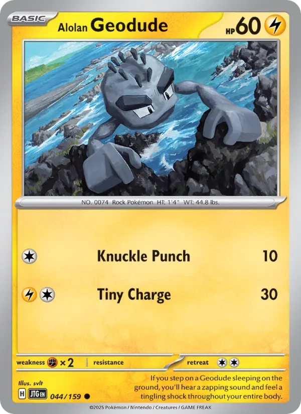 Alolan Geodude from sv09