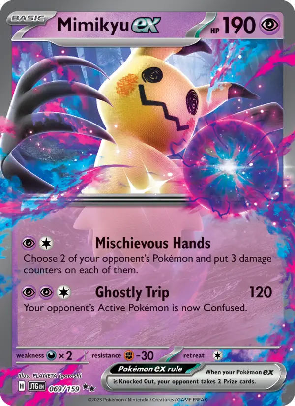 Mimikyu ex from sv09
