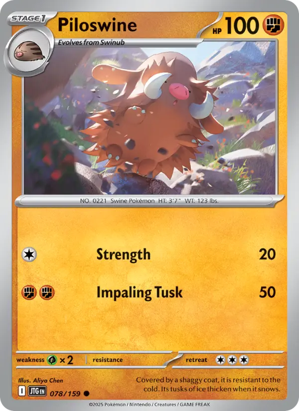 Piloswine from sv09