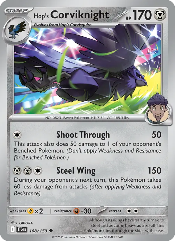 Hop's Corviknight from sv09