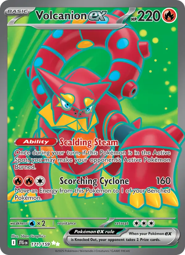 Volcanion ex from sv09