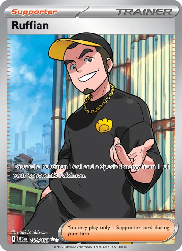 Ruffian Pokemon card from Journey Together