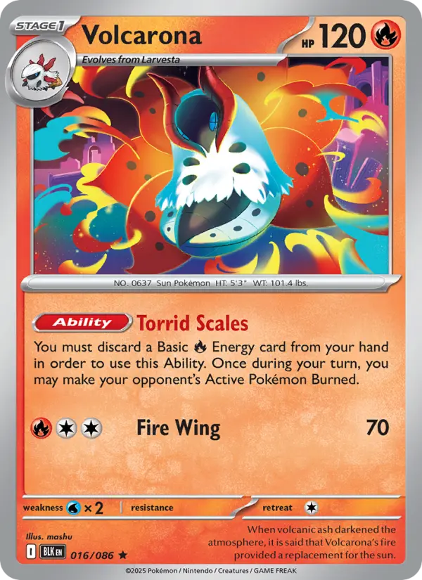 Volcarona from sv10.5b
