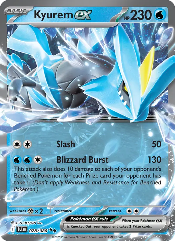 Kyurem ex from sv10.5b