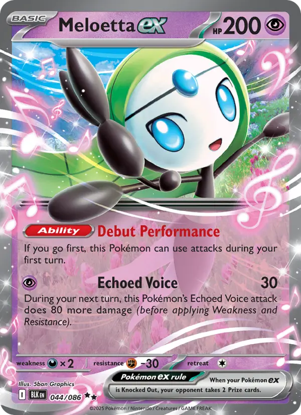 Meloetta ex from sv10.5b