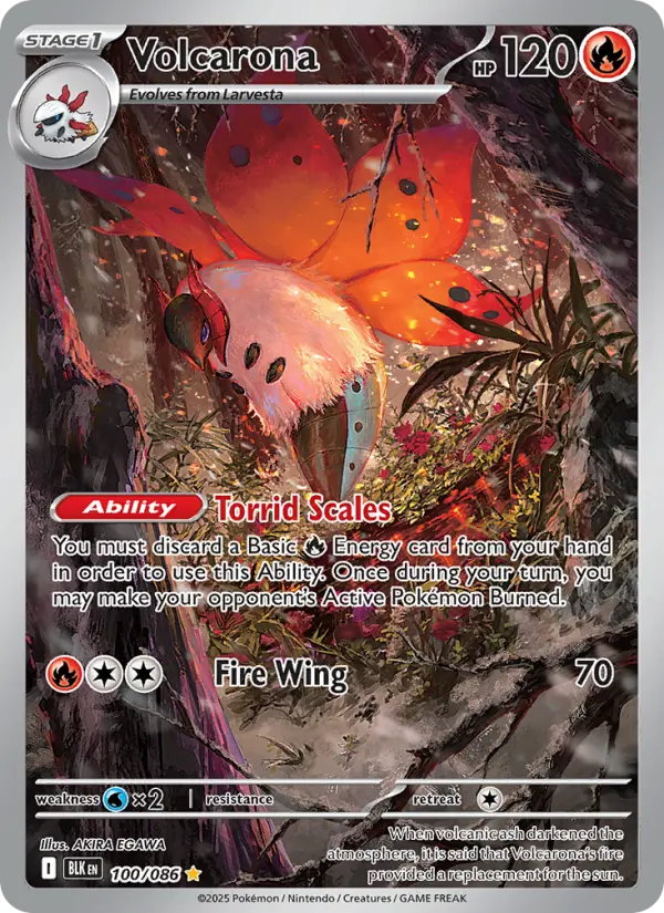 Volcarona from sv10.5b