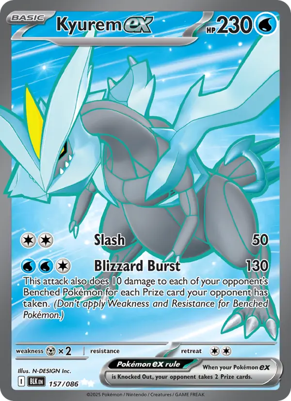 Kyurem ex from sv10.5b