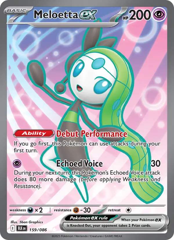 Meloetta ex from sv10.5b