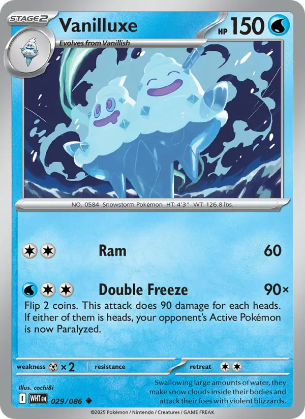 Vanilluxe from sv10.5w