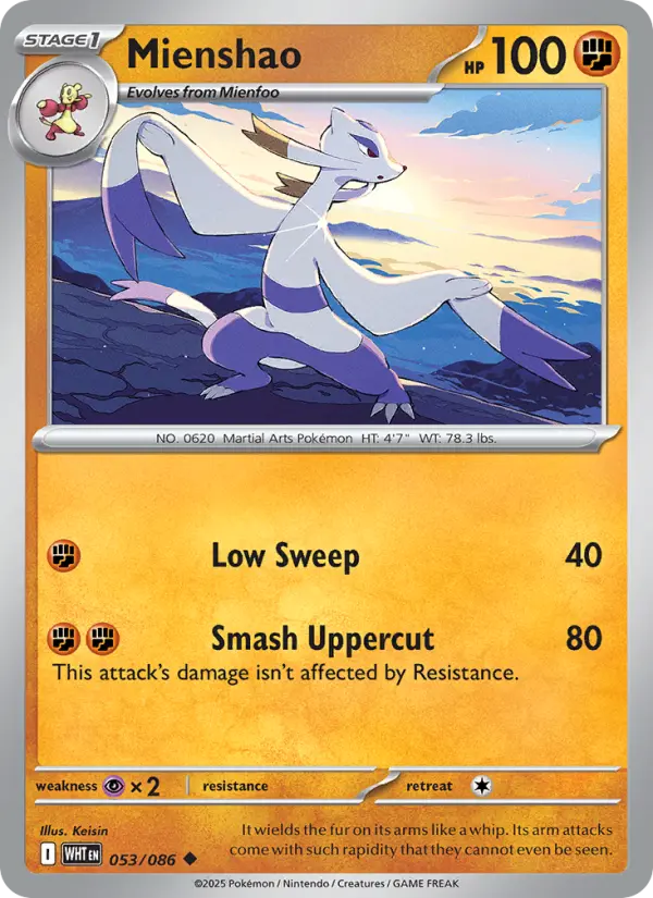 Mienshao from sv10.5w