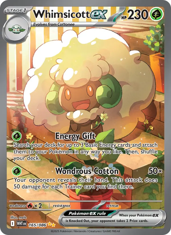 Whimsicott ex from sv10.5w