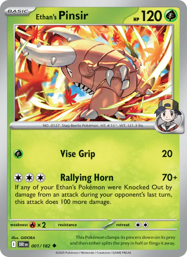 Ethan's Pinsir from sv10