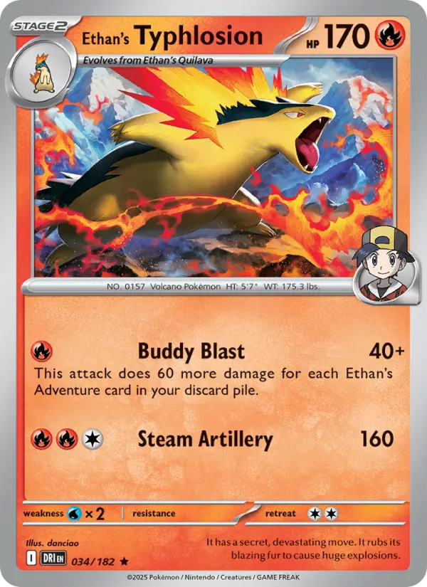Ethan's Typhlosion from sv10