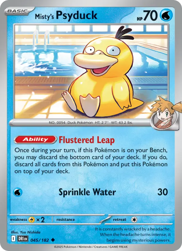 Misty's Psyduck from sv10