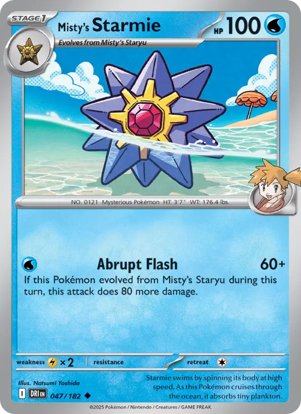 Misty's Starmie from sv10