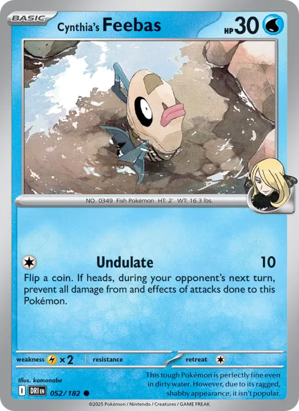 Cynthia's Feebas from sv10